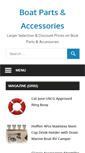 Mobile Screenshot of boatpartsaccessories.com